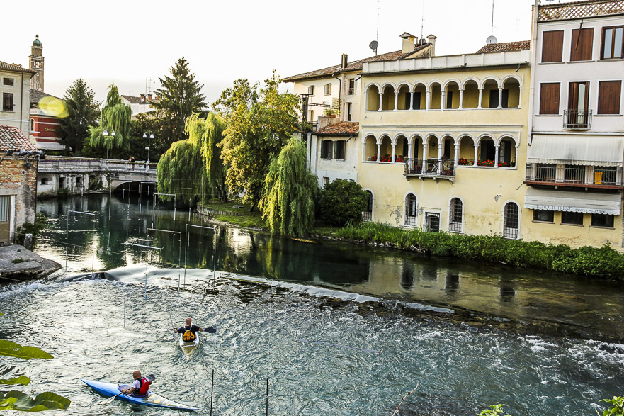 Annäherung an Sacile
