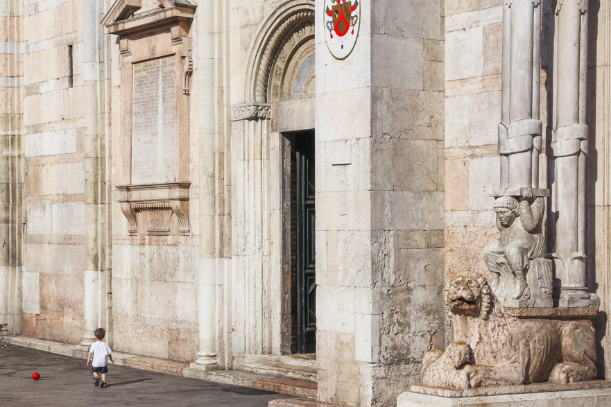 Typisches Ferrara-Fahrrad