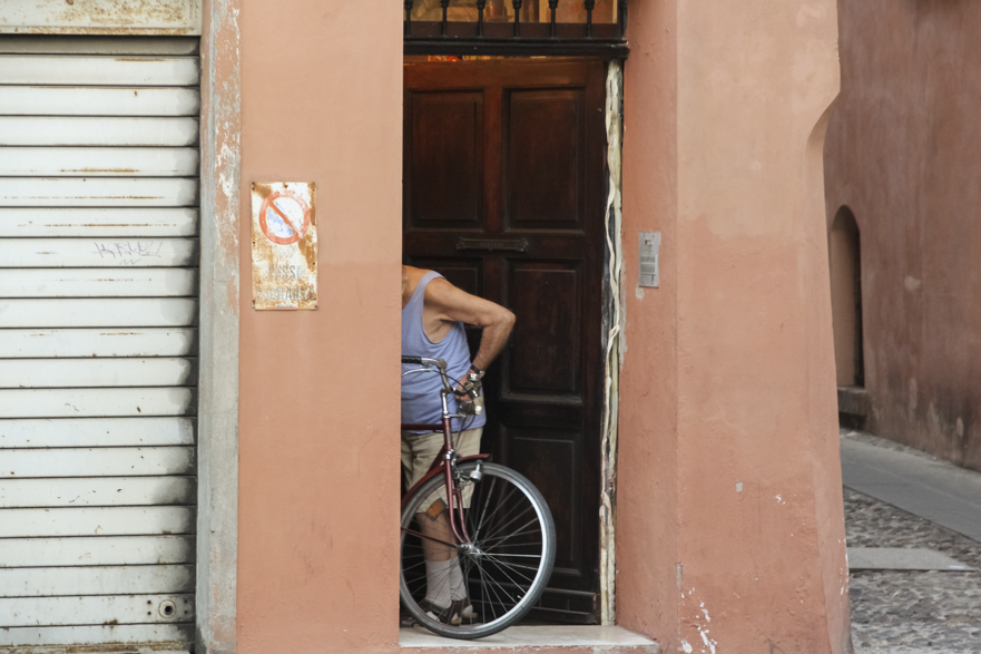 Ferrara – Fahrräder überall