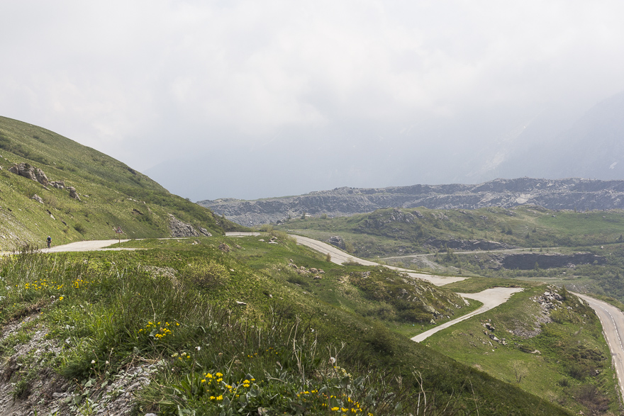 Einfahrt in Saint-Jean-de-Maurienne