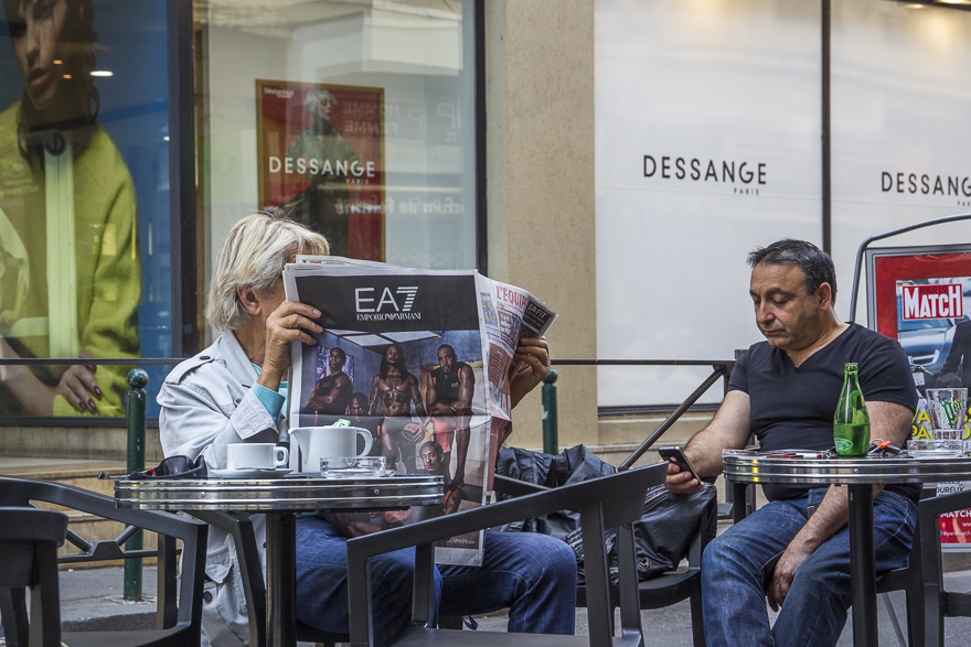 Kunstvoll verzierte Hausfassaden in der Altstadt