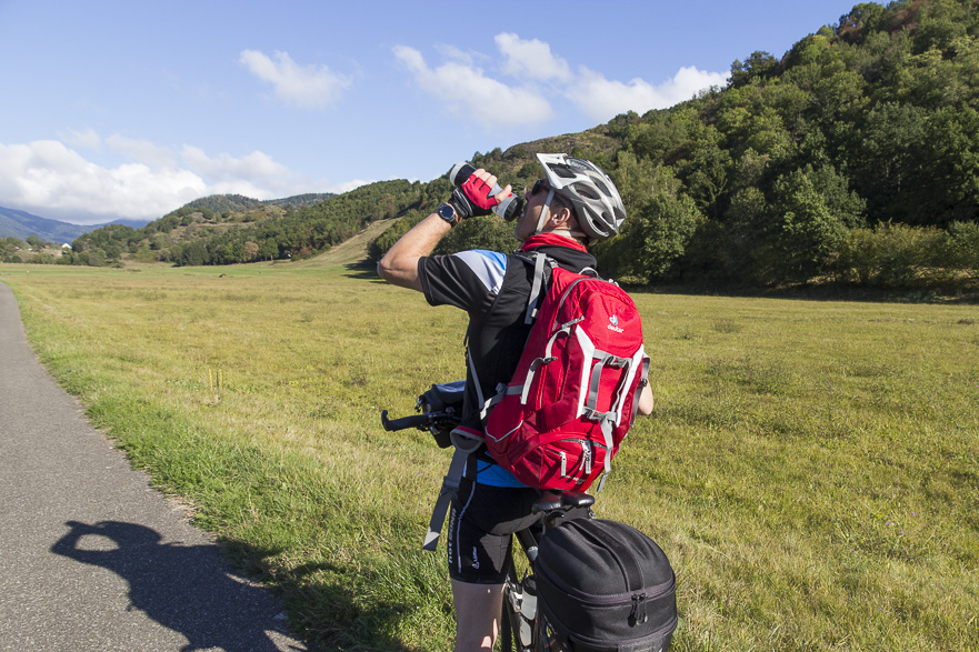 Besichtigungsrunde durch Alt-Thann vor der Abfahrt