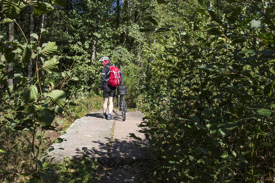 Restaurant mit Bäckerei und Bar – erst bei Kilometer 32 etwas gefunden