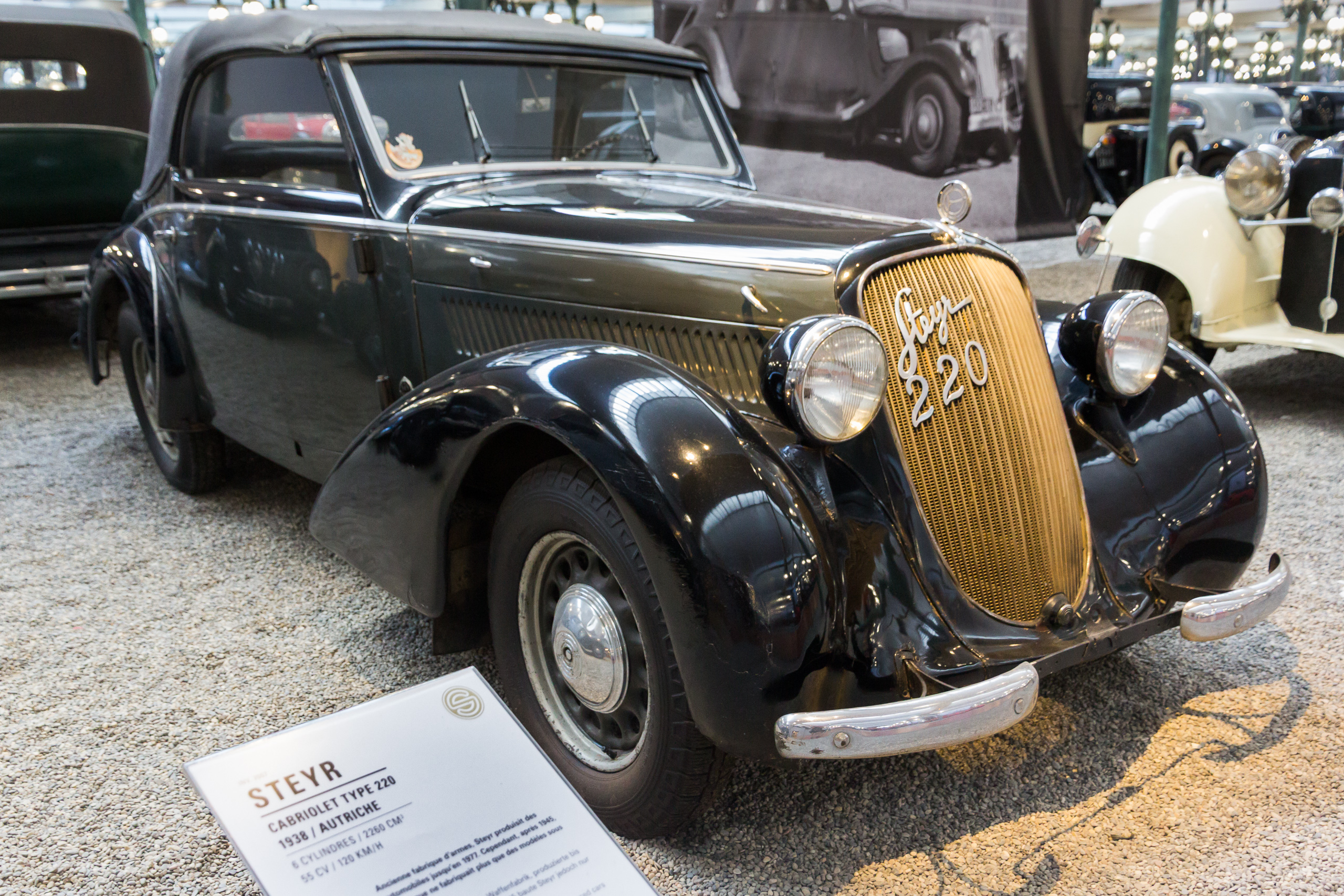 Steyr 220 Cabriolet von 1938 – der Österreicher in der Sammlung