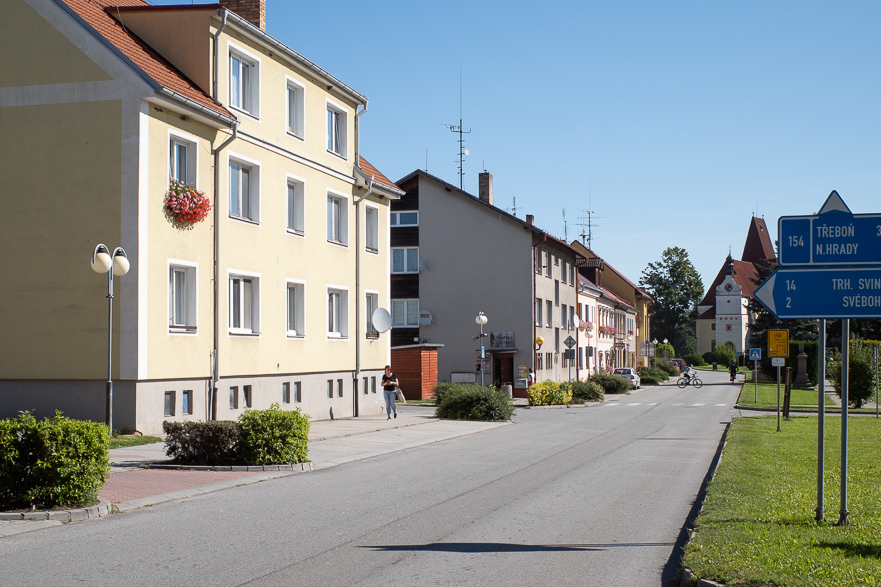 Abfahrt nach Horní Stropnice