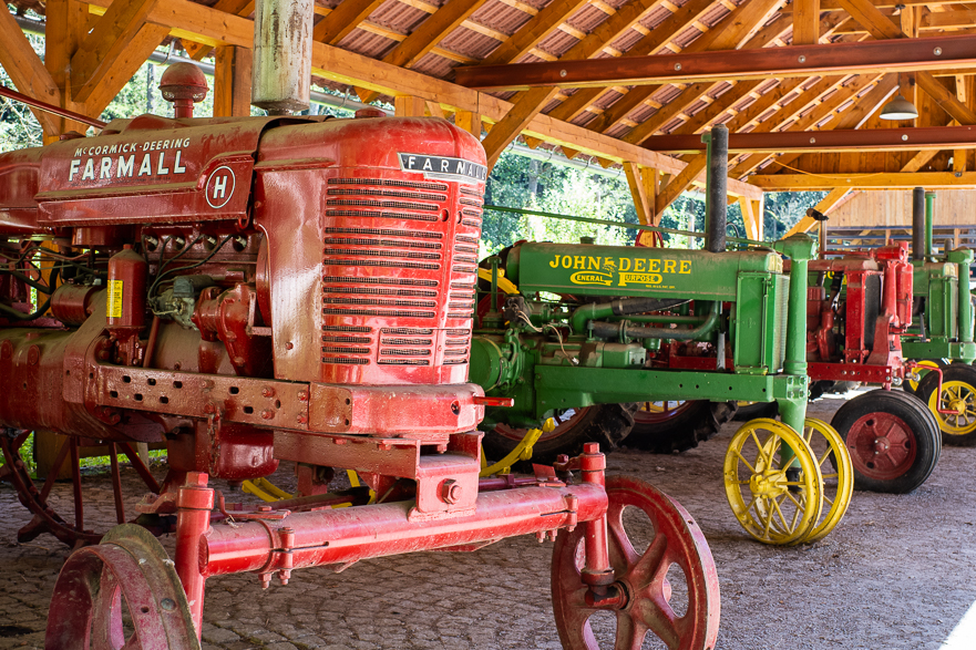 Betonbunker erinnern an eine andere Zeit