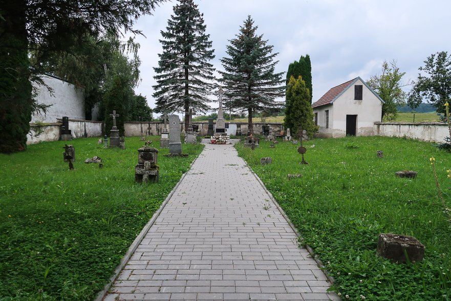 Friedhof in Čižov – lange schon kein Begräbnis mehr
